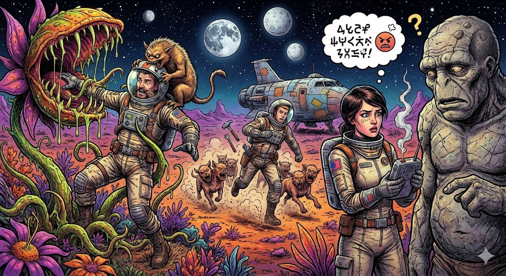 Cover art for 👾Orville Universe ... by Ray, an inner self scenario on AI Dungeon