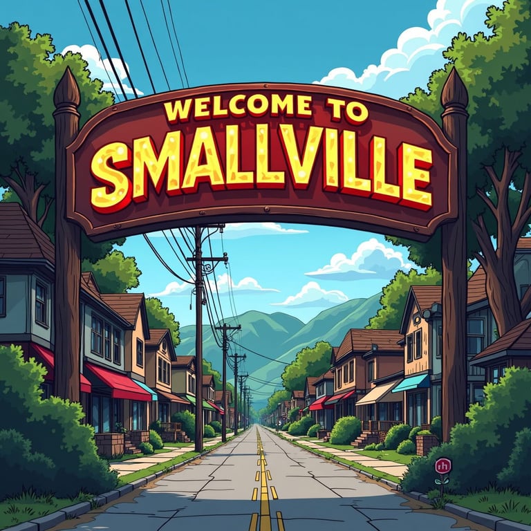 Cover art for Smallville universe ... by Ray, a narrative overhaul scenario on AI Dungeon