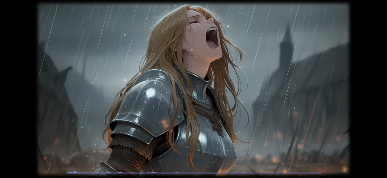 Cover art for When she Fell , a magic scenario on AI Dungeon