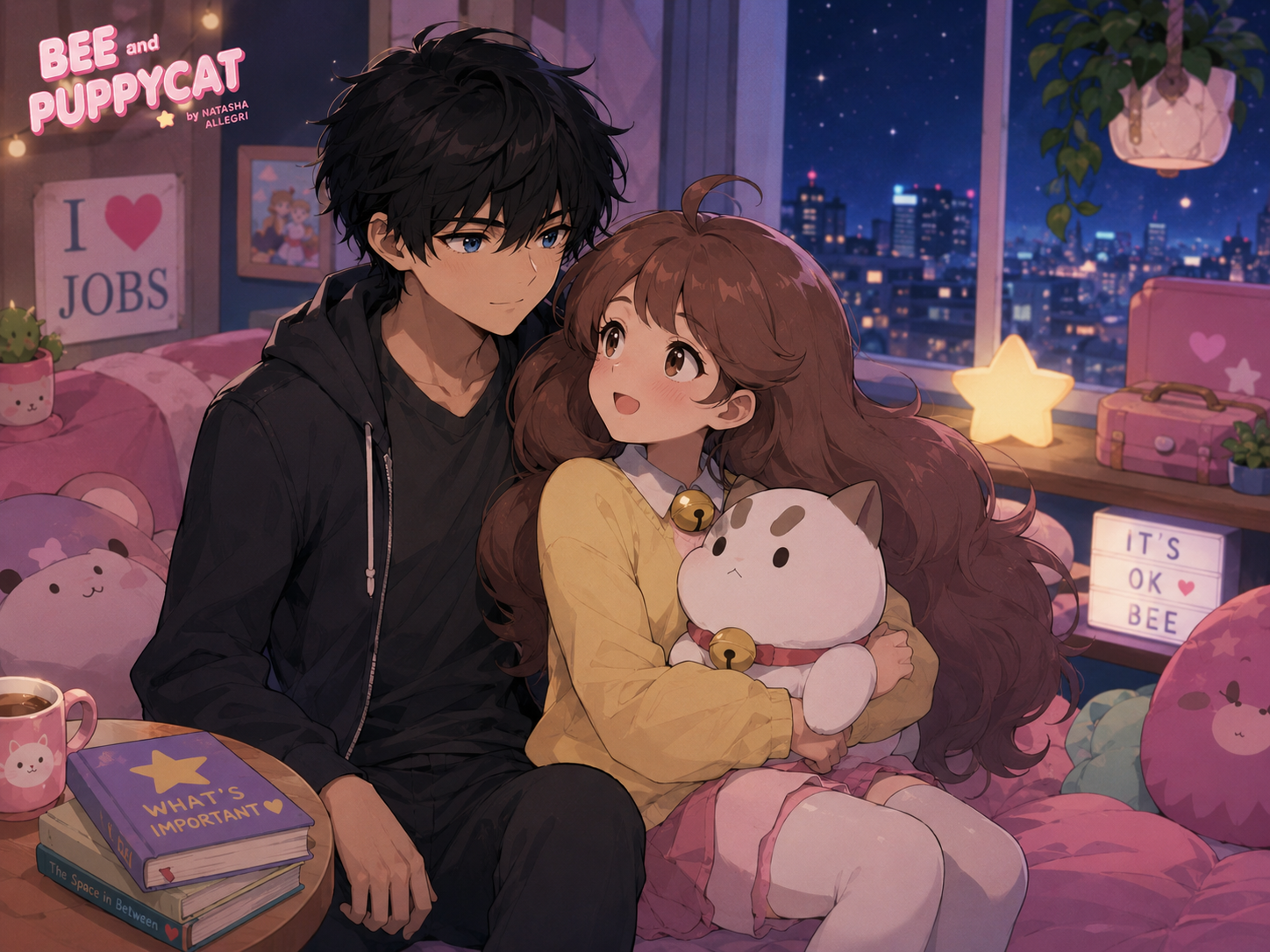 Cover art for Bee And The Puppycat, a comedy scenario on AI Dungeon