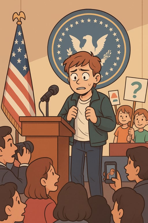 Cover art for If you were President…, an americaaaa scenario on AI Dungeon