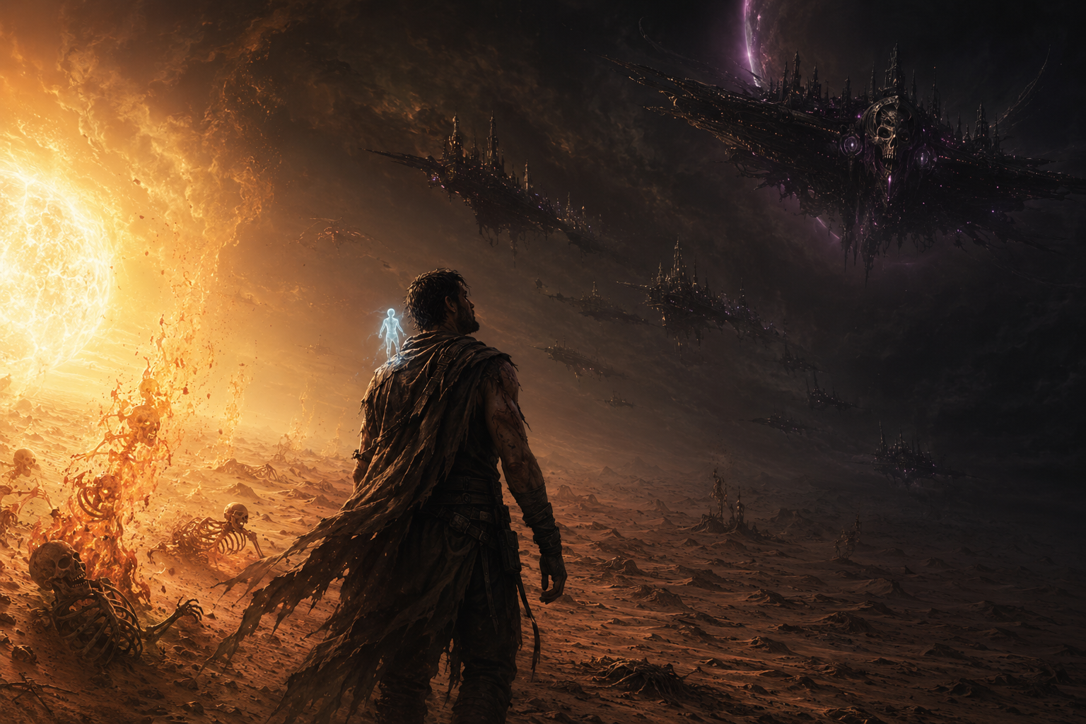 Cover art for Dawnshard runner, a run scenario on AI Dungeon