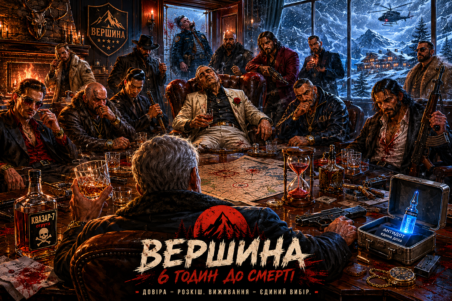 Cover art for Мерзенний Східняк: Кров на снігу. UA, a інтерактив scenario on AI Dungeon