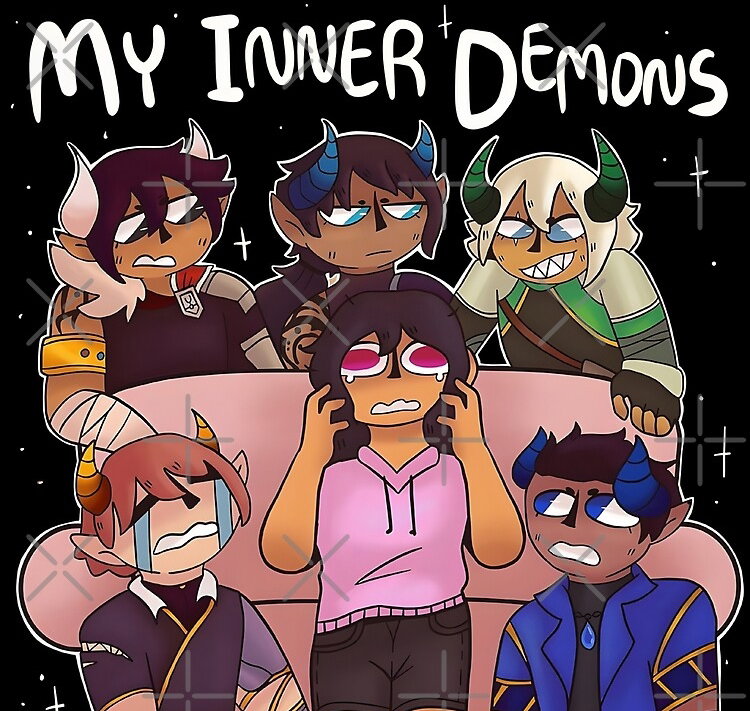 Cover art for The Inner Demons, a slice of life scenario on AI Dungeon