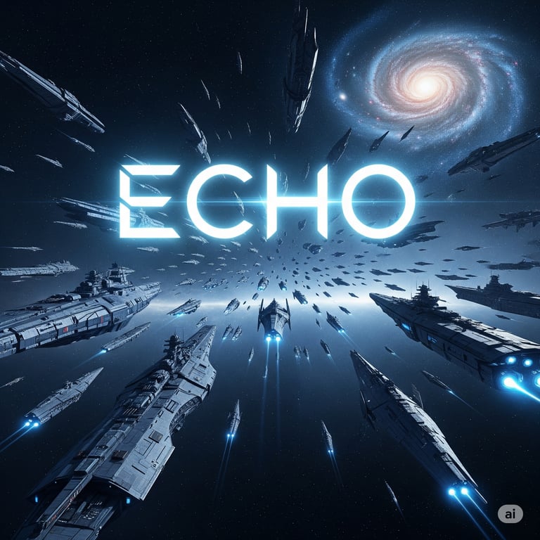 Cover art for Echo, a sci fi scenario on AI Dungeon