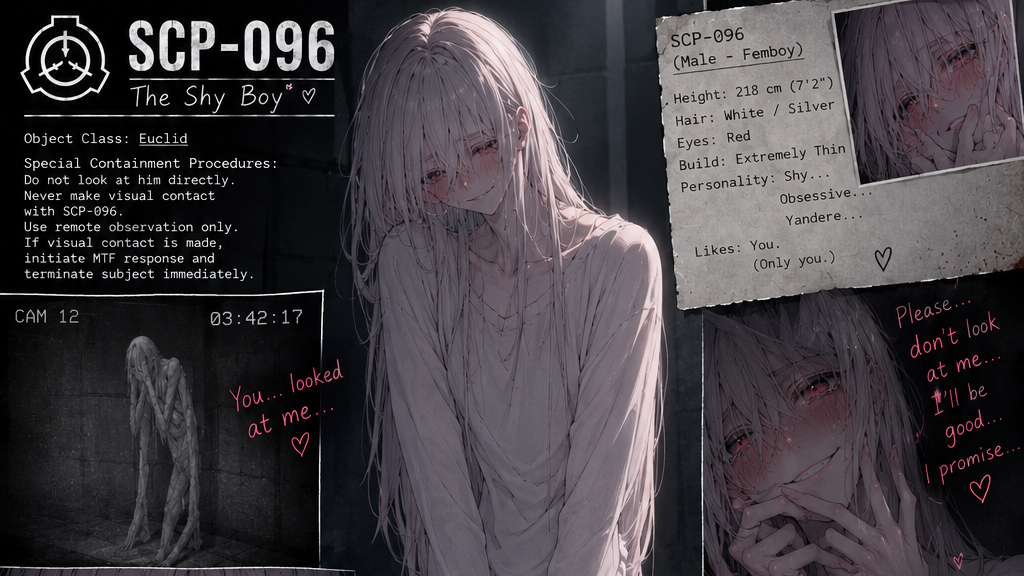 Cover art for SCP-096 The Shy Boy, a scp scenario on AI Dungeon