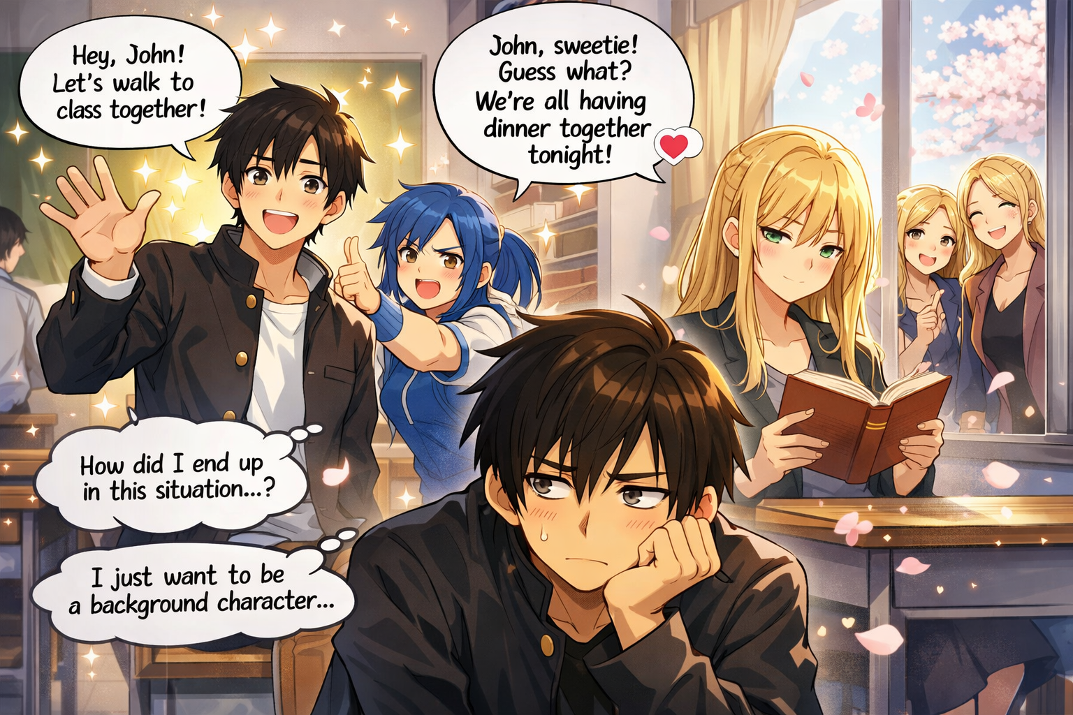 Cover art for I Refuse to Be the Main Character! on AI Dungeon
