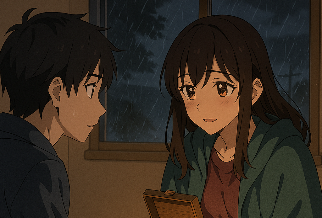 Cover art for Unexpected Sleepover — The One You Never Forgot, a romance scenario on AI Dungeon