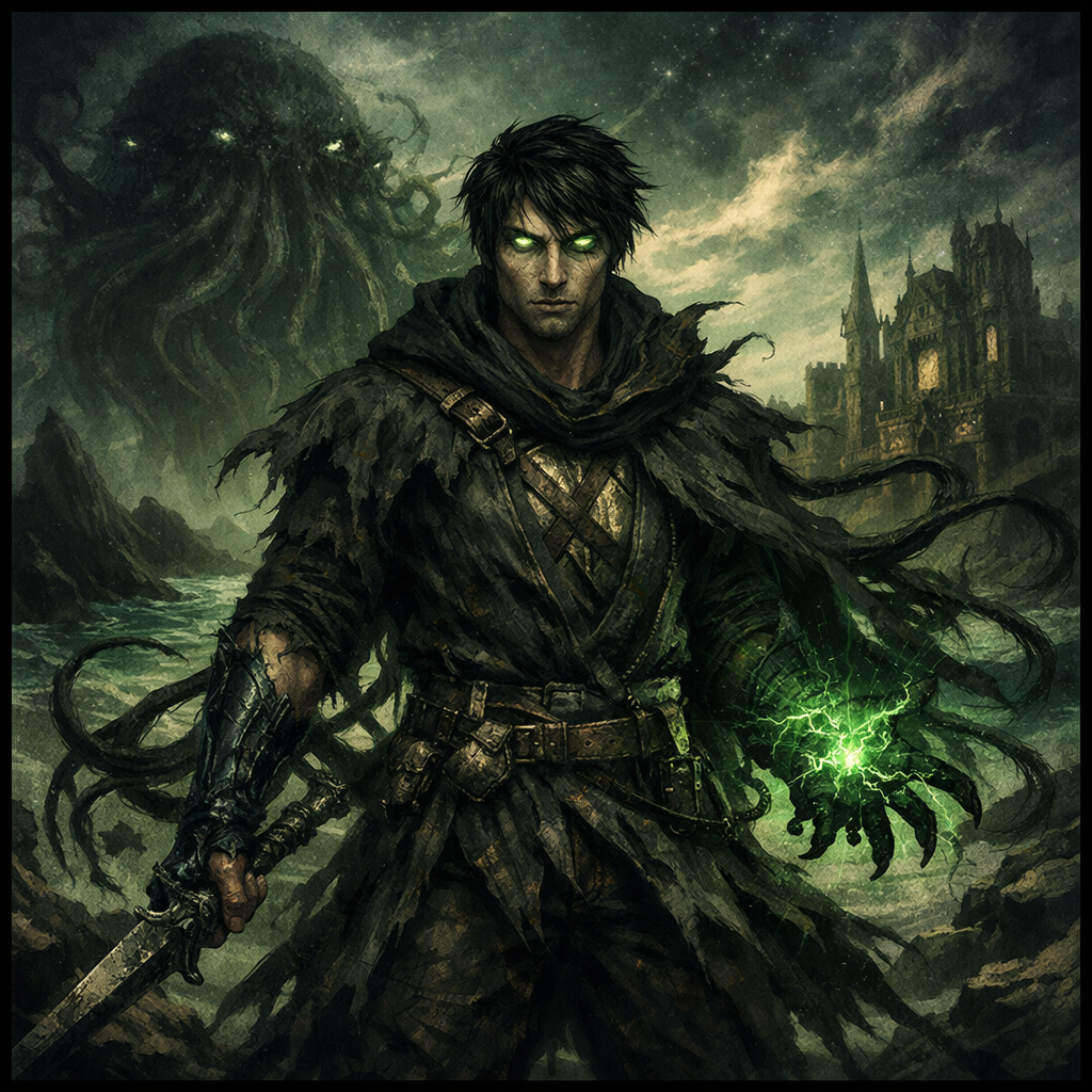 Cover art for The Forbidden Hero on AI Dungeon