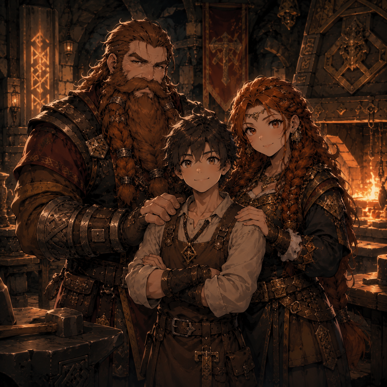 Cover art for Raised By Dwarfs on AI Dungeon