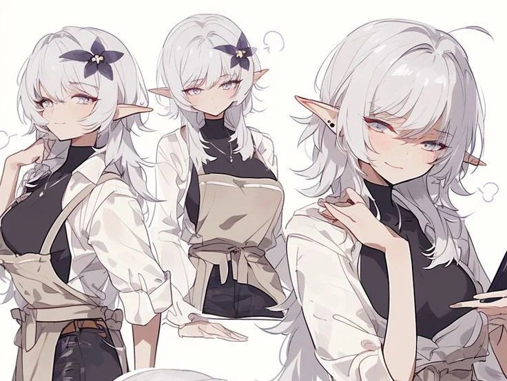 Cover art for The Cosplay Elf Wife on AI Dungeon