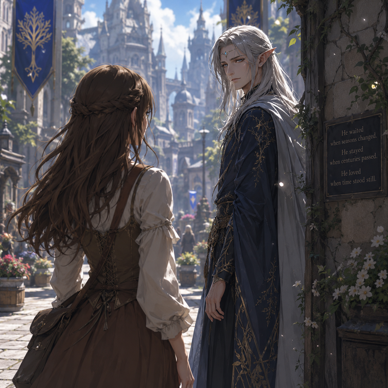 Cover art for The Elf Who Never Let Go on AI Dungeon