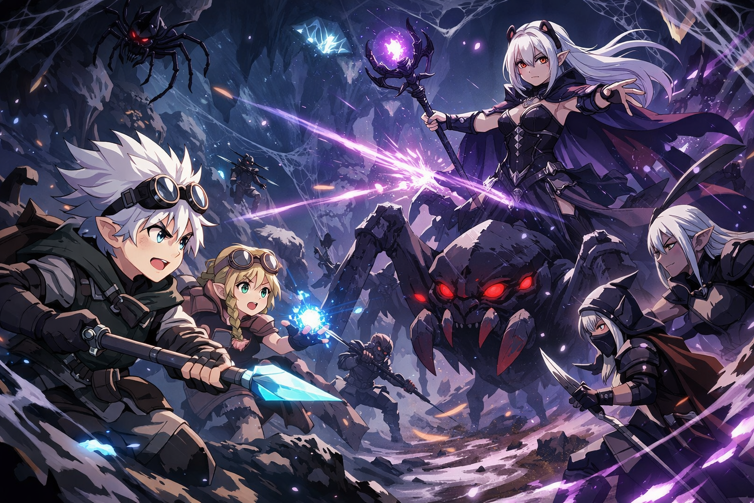 Cover art for Shadowfall Beneath Faerûn on AI Dungeon