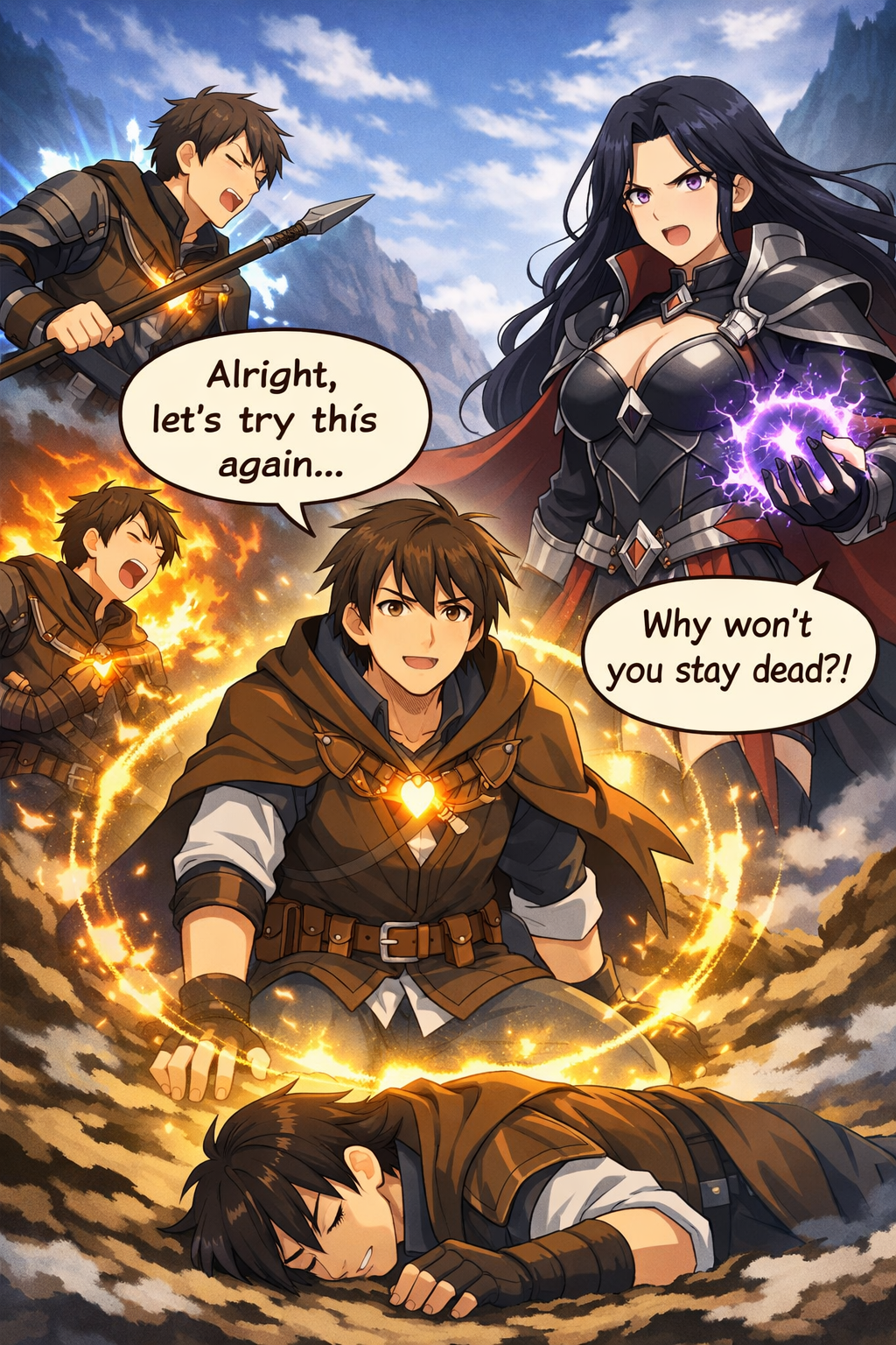 Cover art for THE MULLIGAN HERO, a fantasy scenario on AI Dungeon