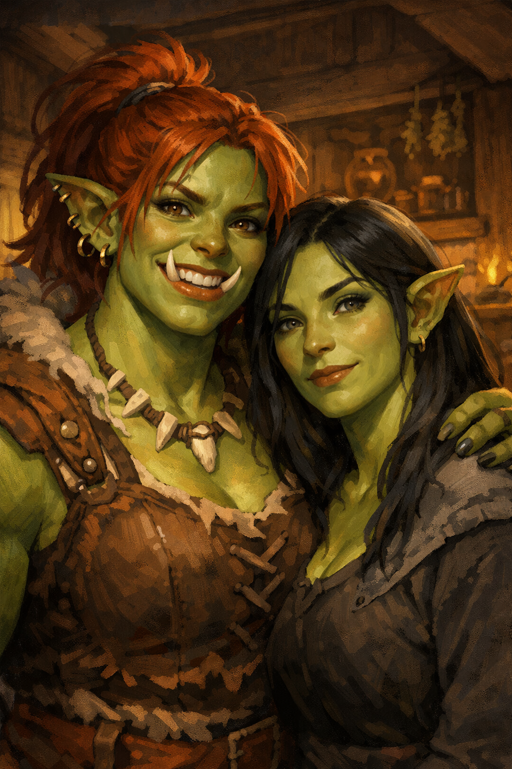 Cover art for Raised by Ogres, a fantasy scenario on AI Dungeon