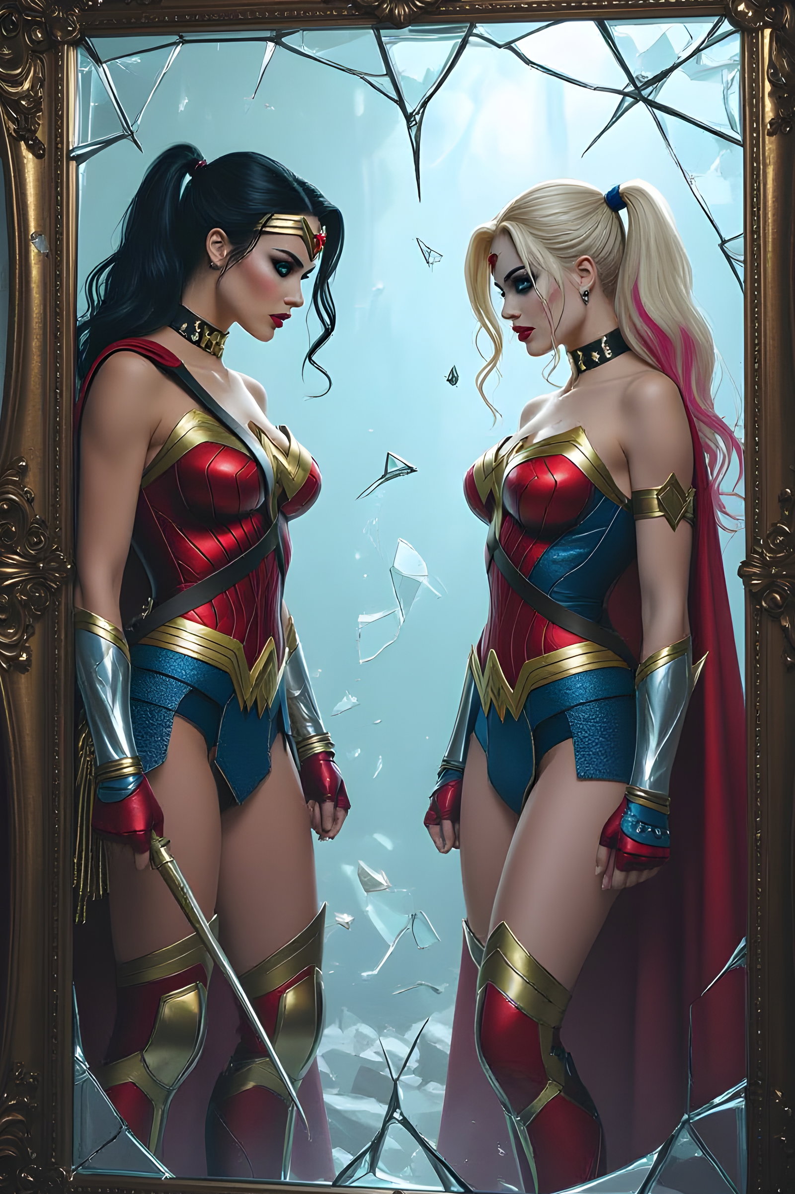 Cover art for Super powered Fight Club, a marvel scenario on AI Dungeon