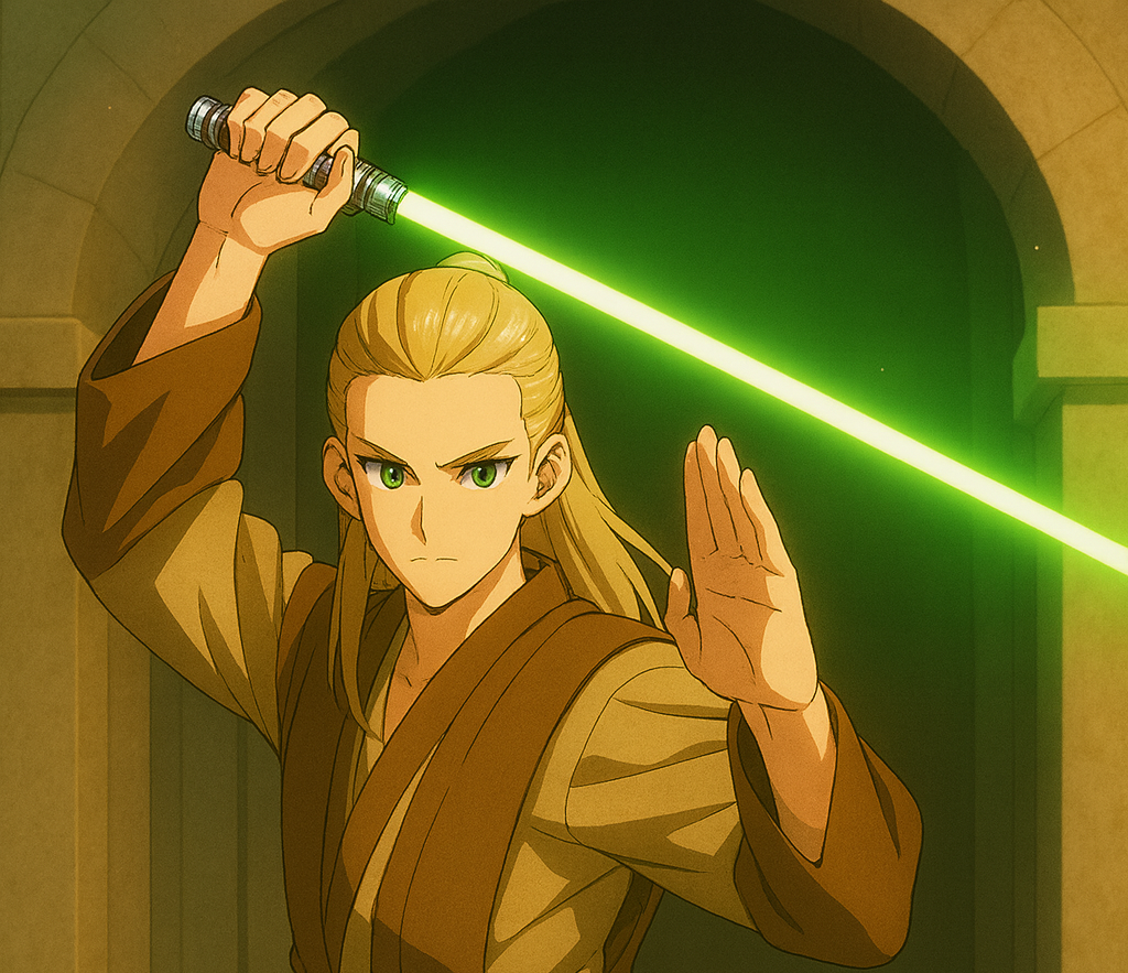 Cover art for Star Wars Legends: Legacy Era: Jedi Knight, a star wars scenario on AI Dungeon