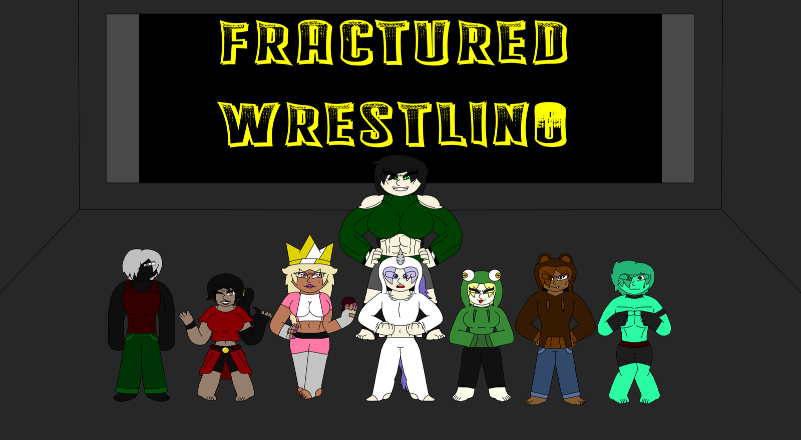 Cover art for Fractured Wrestling! on AI Dungeon
