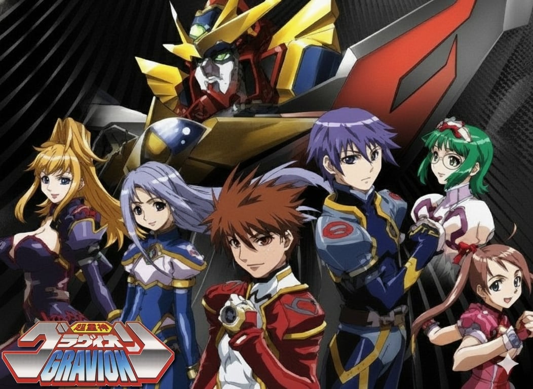 Cover art for Heavy Metal God Gravion , an anime scenario on AI Dungeon
