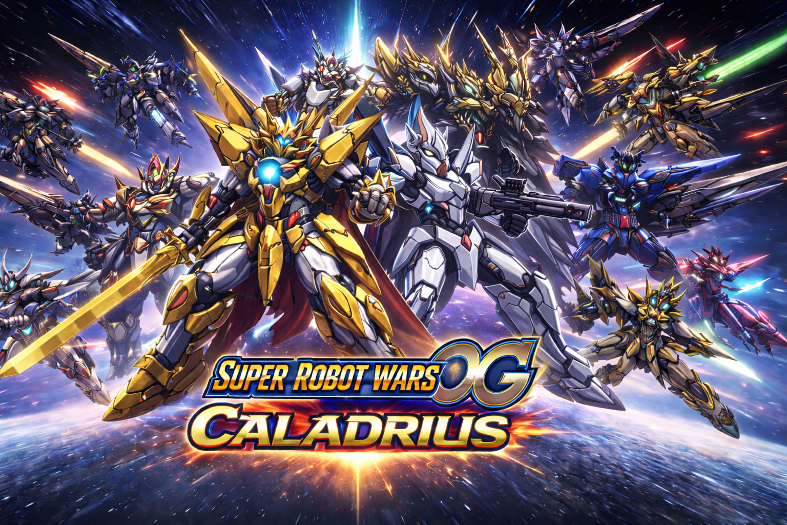 Cover art for Super Robot Wars OG: Caladrius, a mecha scenario on AI Dungeon