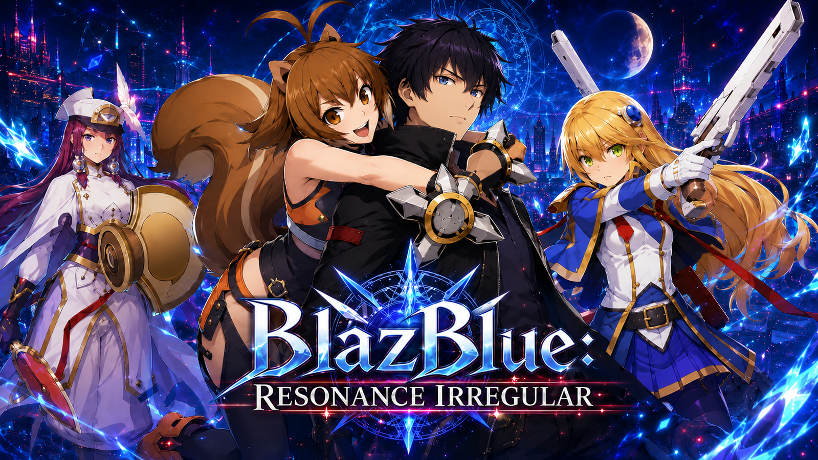 Cover art for BlazBlue: Resonance Irregular, a blaz blue scenario on AI Dungeon