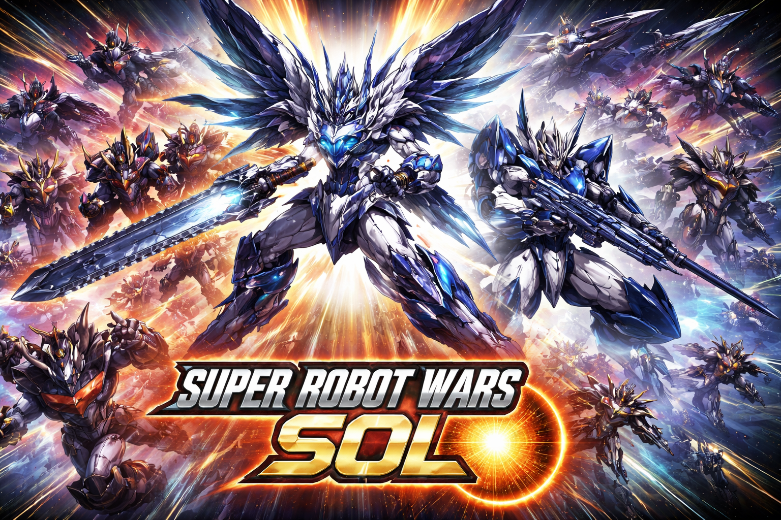 Cover art for Super Robot Wars SOL , a mech scenario on AI Dungeon