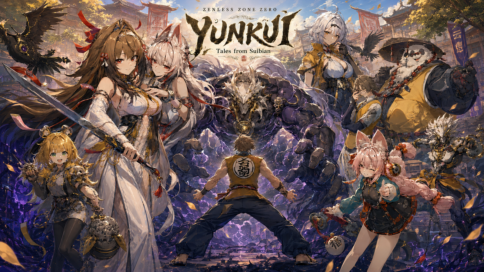 Cover art for Yunkui - Tales from Suibian, a zenless zone zero scenario on AI Dungeon