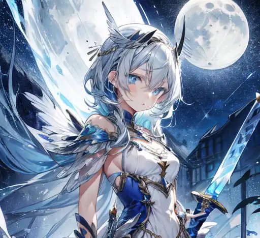 Cover art for Valkyrie Renaissance: Magical Valkyrie Reginleif, a norse mythology scenario on AI Dungeon