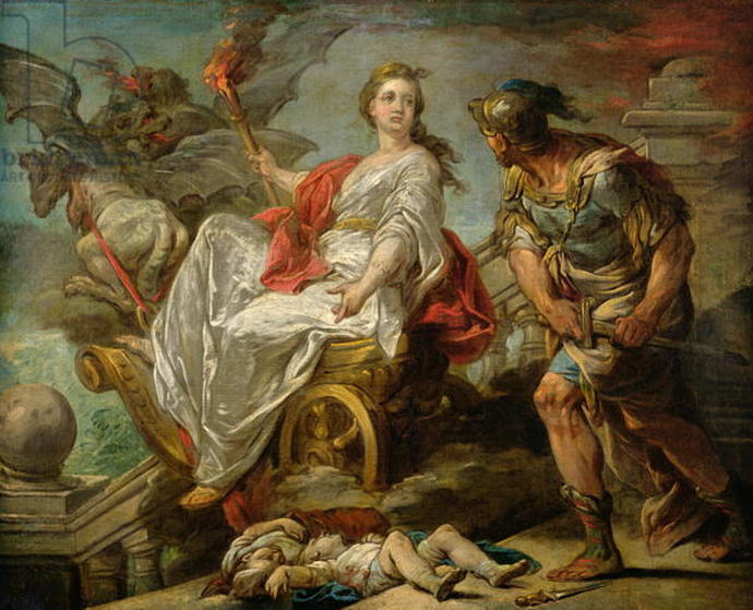 Cover art for Medea's Punishment, a greek scenario on AI Dungeon