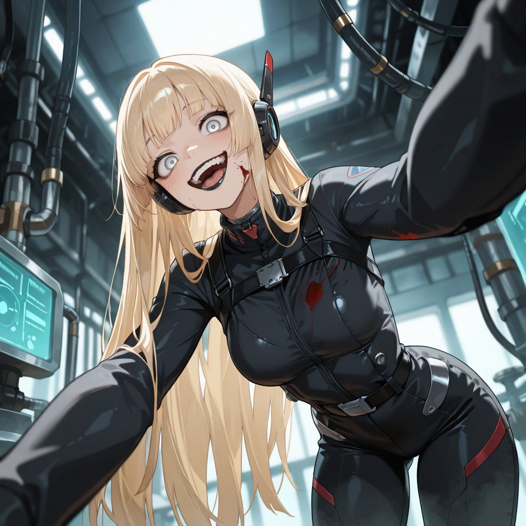Cover art for selfAwarenessError(), an android scenario on AI Dungeon