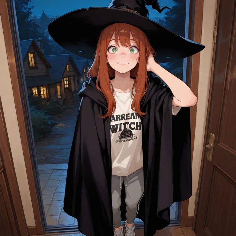 Cover art for Witching Hour, a witch scenario on AI Dungeon