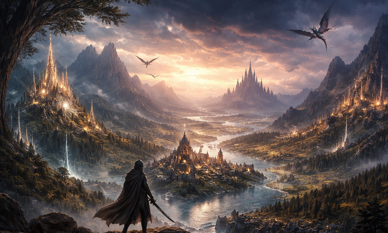 Cover art for AVERSI, a magic scenario on AI Dungeon