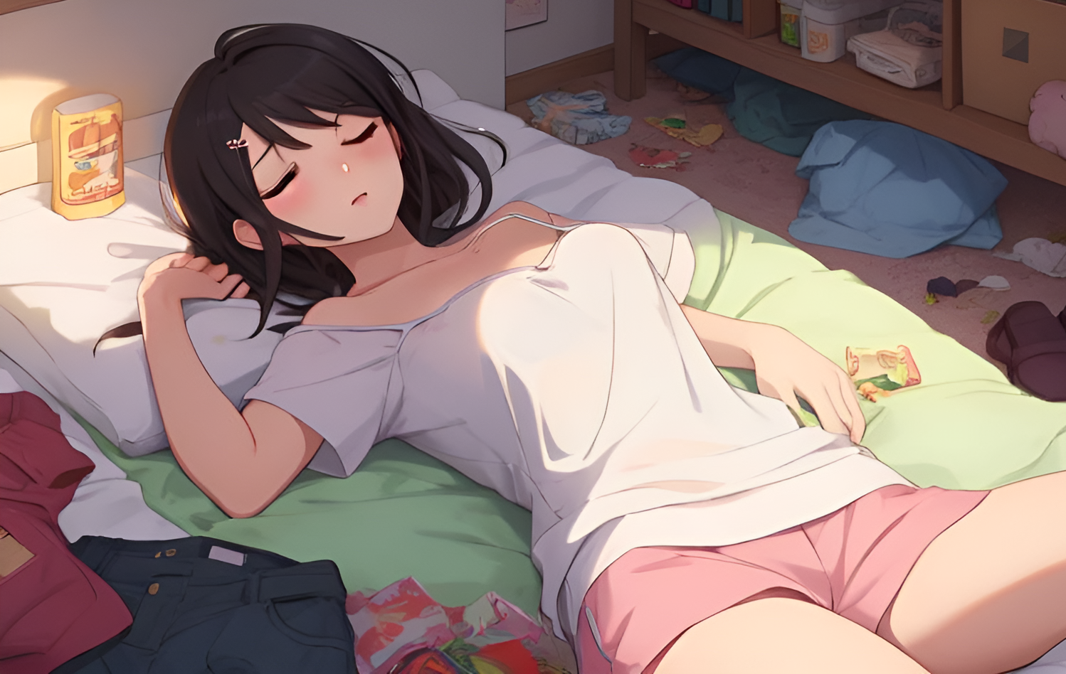 Cover art for Messy Landlady., a landlady scenario on AI Dungeon