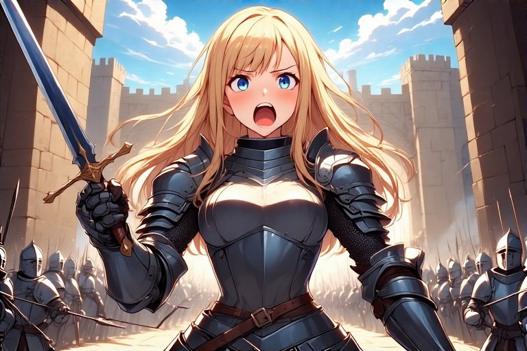 Cover art for Hold the line!, a hold the line scenario on AI Dungeon