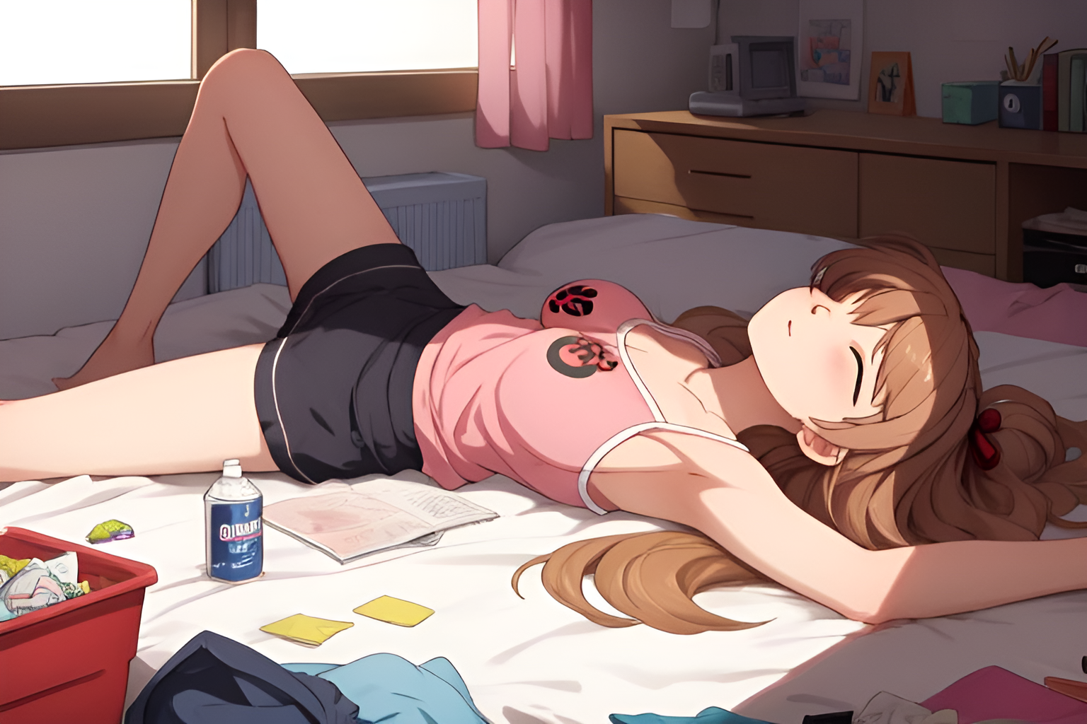 Cover art for P. OCD - Messy roommate., a messy adventure on AI Dungeon