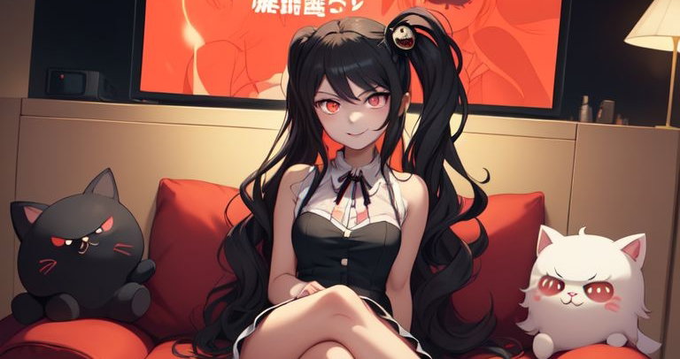 Cover art for Interview a Vampire Tiktoker, a vampire scenario on AI Dungeon