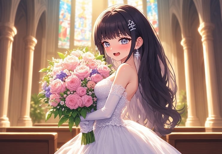 Cover art for Ex's wedding., an auto cards scenario on AI Dungeon