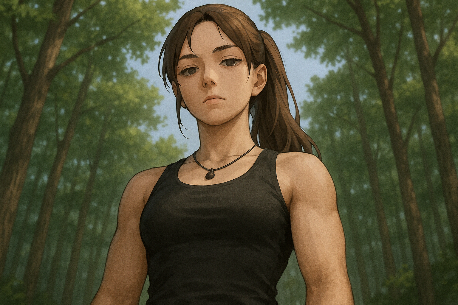 Cover art for She Feels Nothing, a romance scenario on AI Dungeon