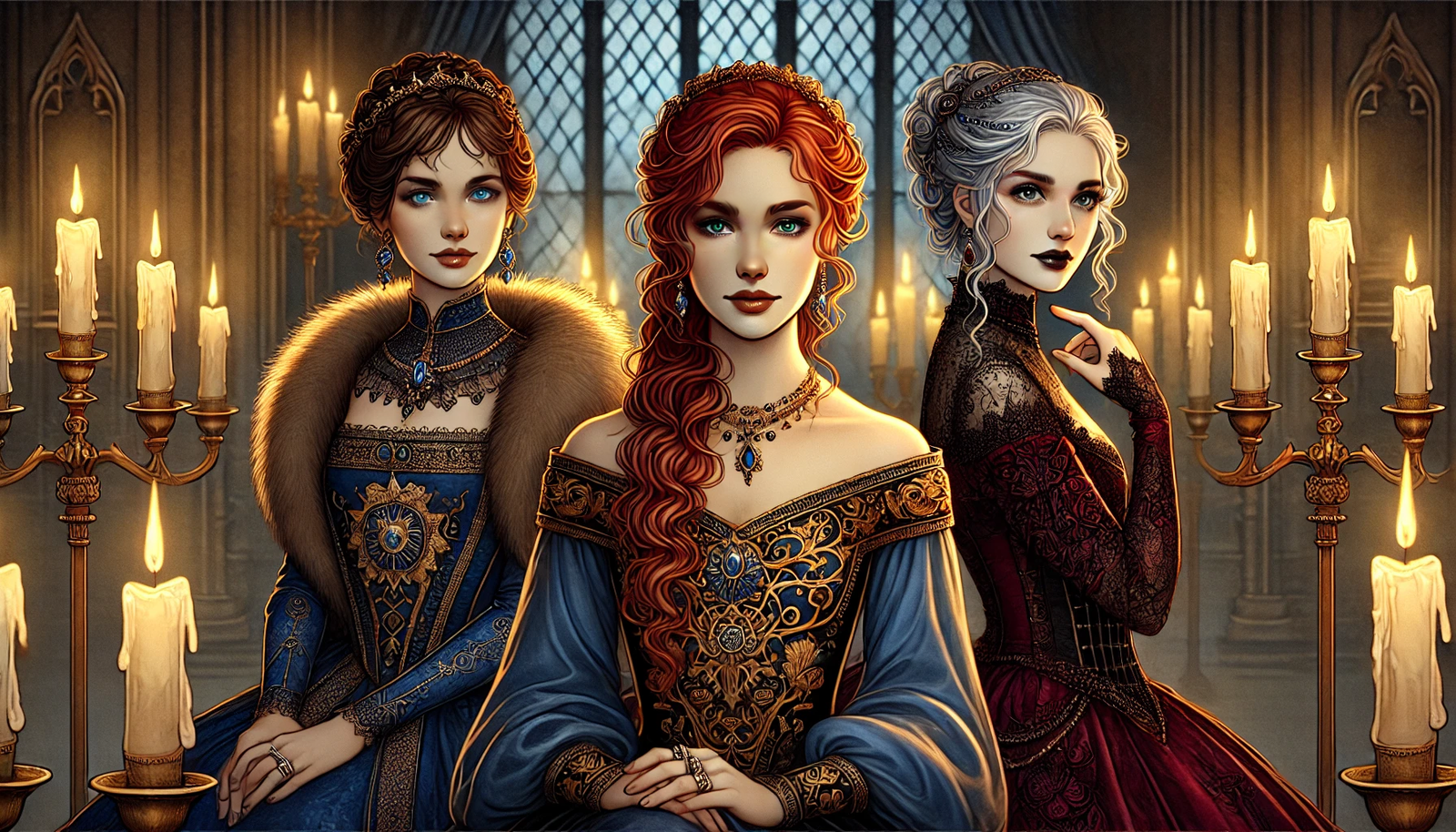 Cover art for Throne & Heart, a fantasy scenario on AI Dungeon