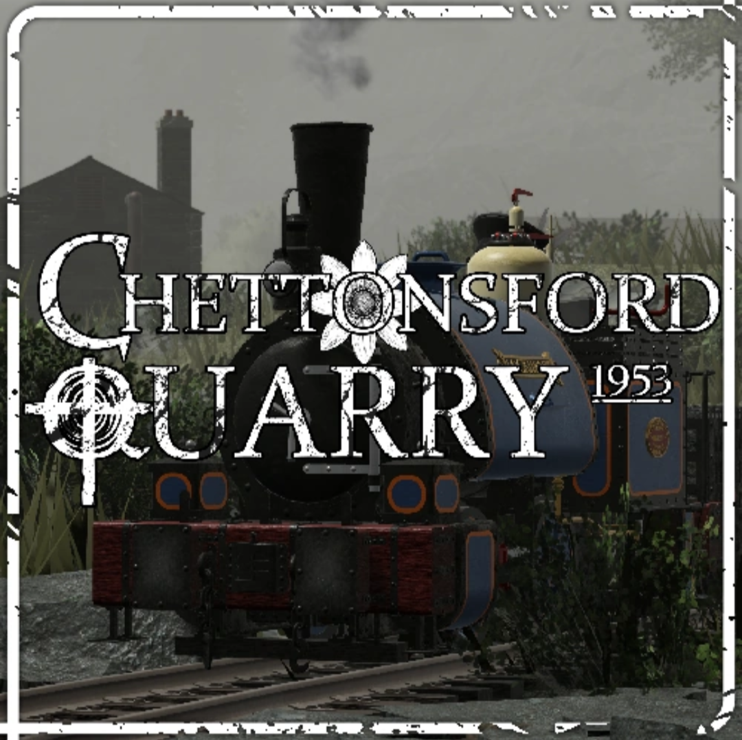 Cover art for Chettonsford Quarry, 1953, a mystery scenario on AI Dungeon
