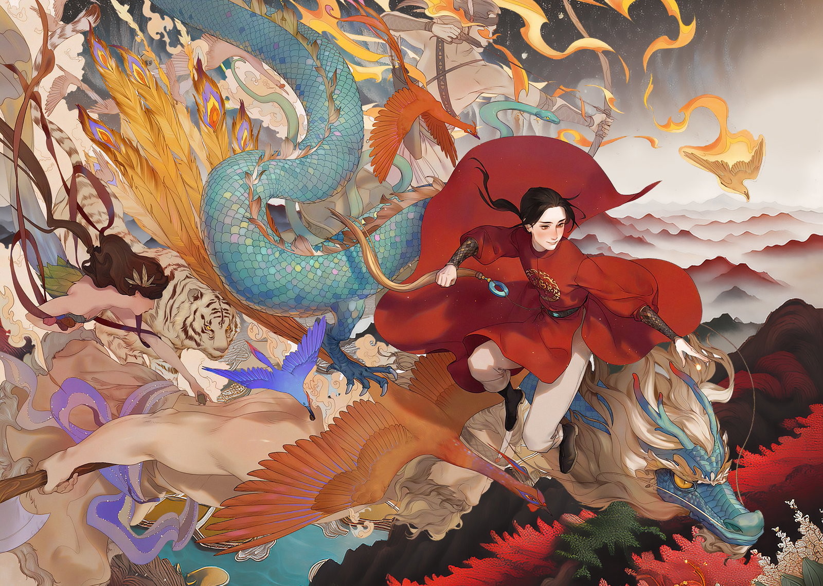 Cover art for Immortal Heroes - All in One - The Mortal Realm !Tags Edition! , a xianxia scenario on AI Dungeon