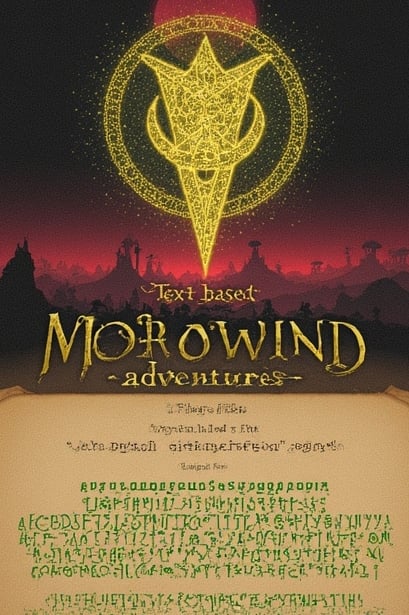 Cover art for Updated The Elder Scrolls III: Morrowind - Text RPG Recreation, a fantasy scenario on AI Dungeon