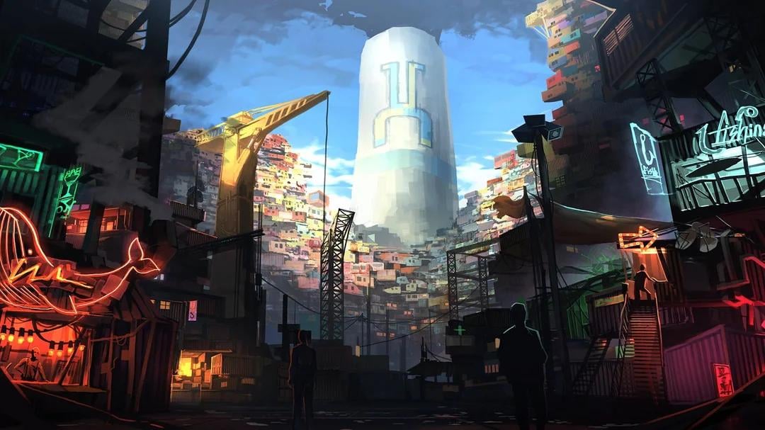Cover art for Singularity Spiral: A Project Moon Sandbox, a dark fantasy scenario on AI Dungeon