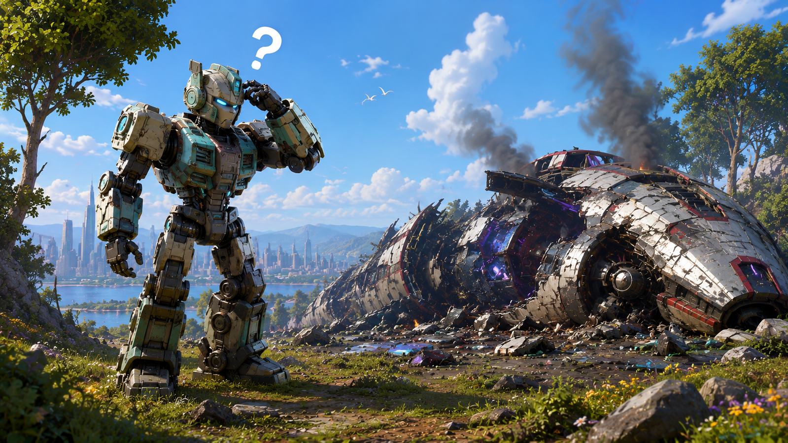 Cover art for New Cybertronian on Earth TF:Prime, a transformers prime scenario on AI Dungeon