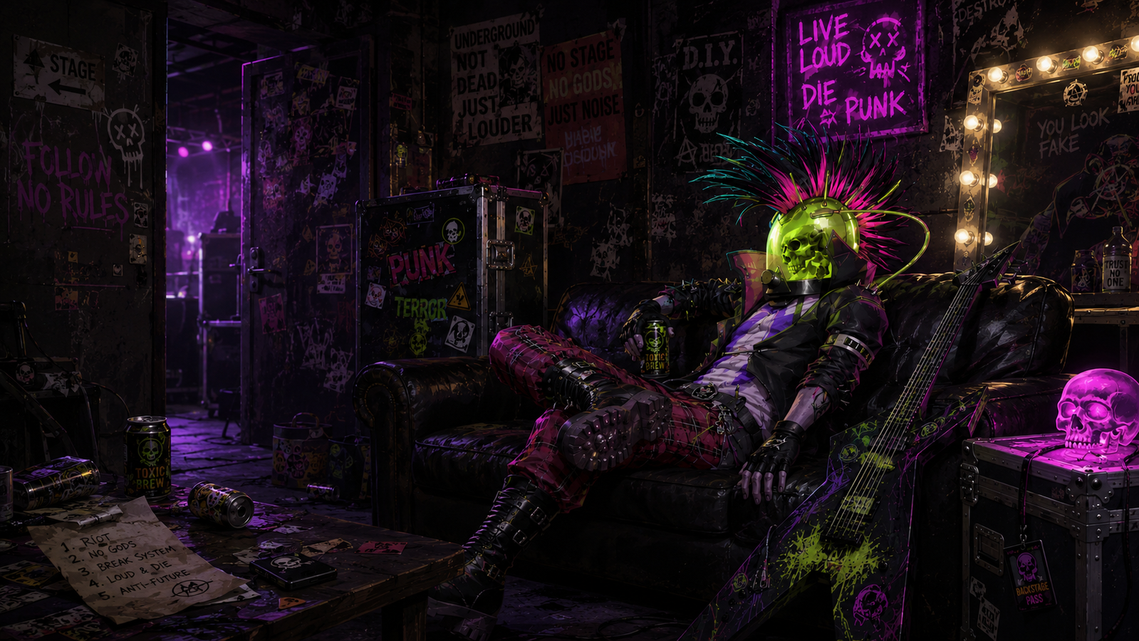 Cover art for Backstage with Hemlock (ISðŸŽ), a hemlock scenario on AI Dungeon