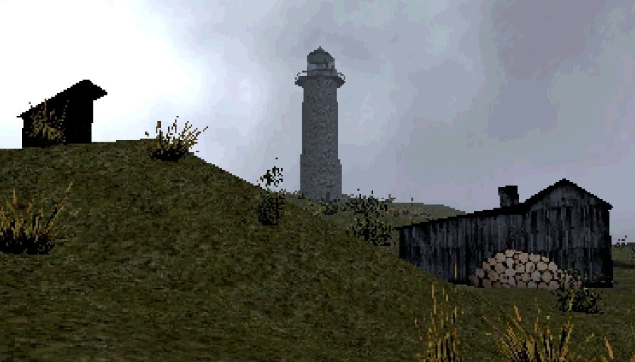 Cover art for No One Lives Under the Lighthouse, a laughter scenario on AI Dungeon