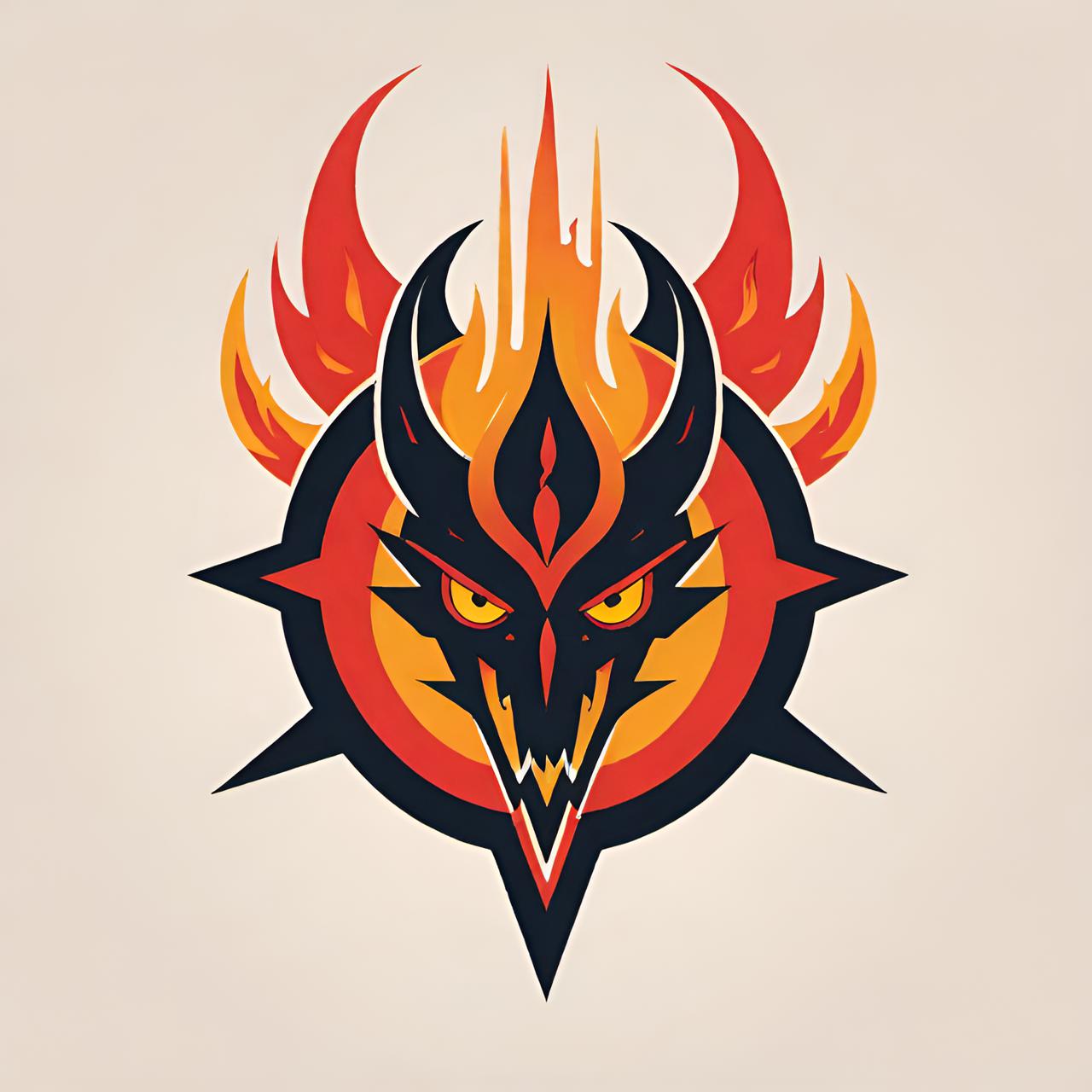 Cover art for Fiery Devils, a magic scenario on AI Dungeon