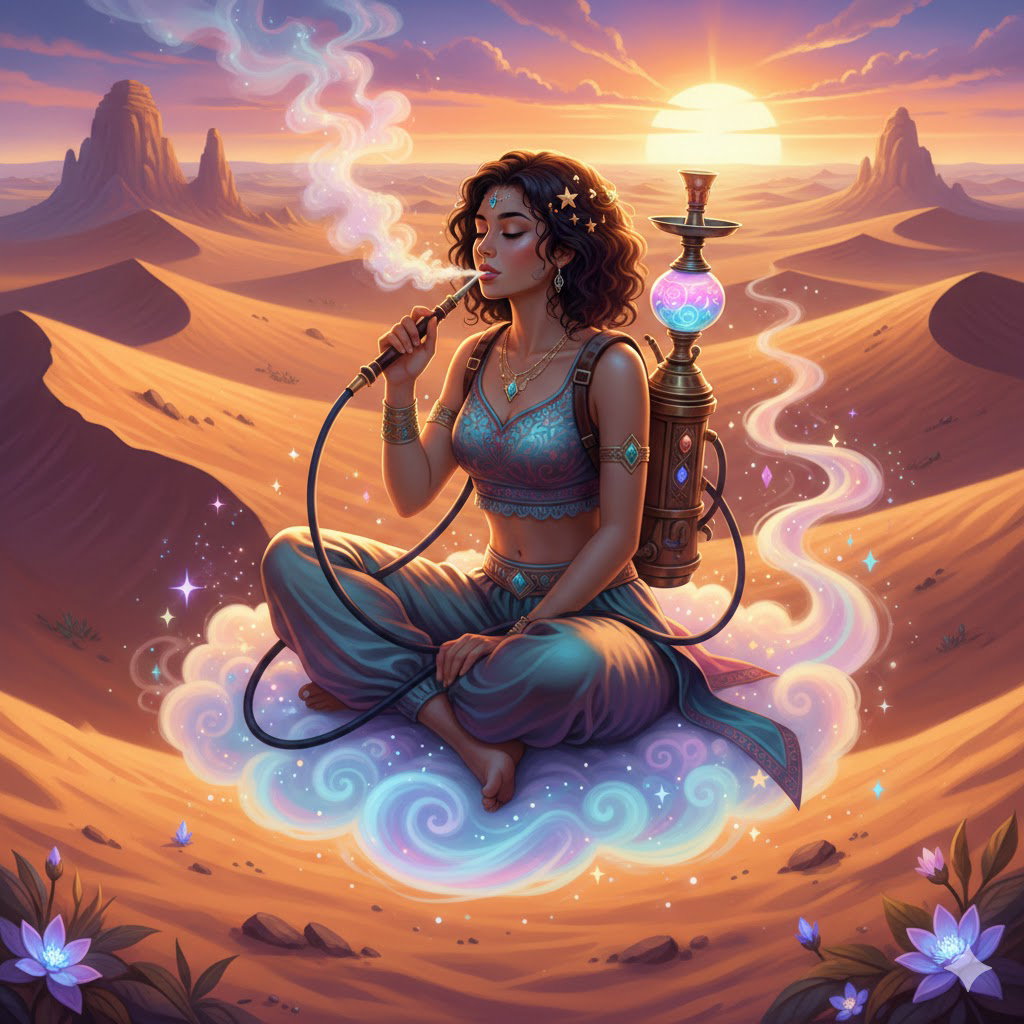 Cover art for The Blowers, a magic scenario on AI Dungeon