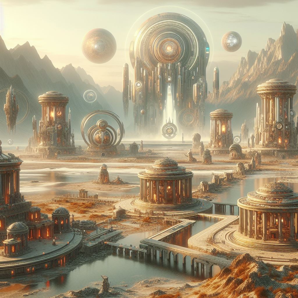 Cover art for Deorum Terra, a gods scenario on AI Dungeon