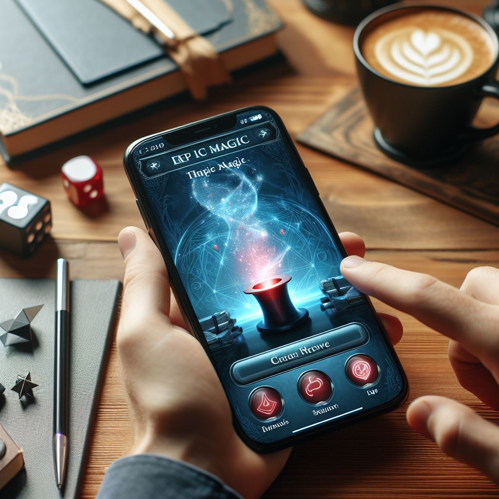 Cover art for Magic app, a spells scenario on AI Dungeon